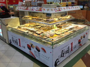 壽司展示柜,怎么長期維護